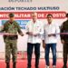Presidente Abinader inaugura techado multiuso en el Campamento 16 de Agosto