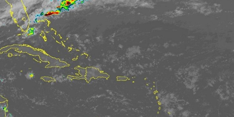 Soleado con pocas nubes, algunos chubascos aislados