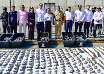 Autoridades destruyen armas de fuego incautadas