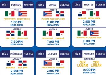¡Listo el calendario de la Serie del Caribe Jalisco 2026!