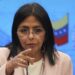 Delcy Rodríguez afirma que un tanquero de Chevron zarpa de Venezuela rumbo a EE.UU.