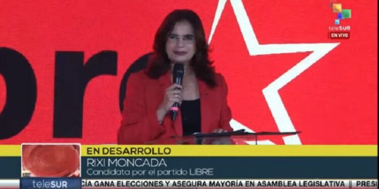 Rixi Moncada denuncia fraude electoral y no se rinde en Honduras