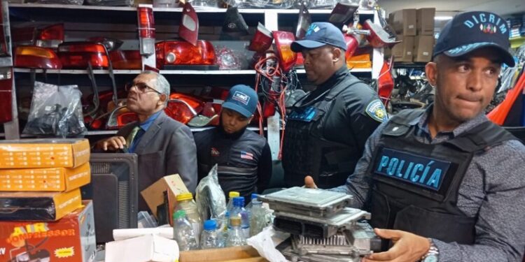 Desmantelan estructura dedicada al robo y tráfico de piezas de vehículos