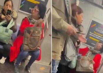 VIDEO: Mujer saca a rastras a una pasajera hispana porque se sentó a su lado