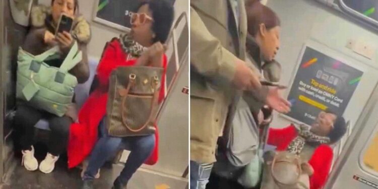 VIDEO: Mujer saca a rastras a una pasajera hispana porque se sentó a su lado