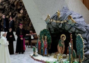 El Papa León XIV: Dios se hace cercano a la humanidad con la pequeñez de un niño