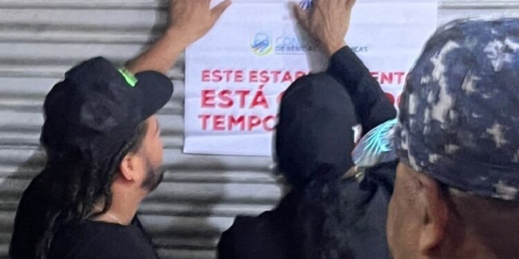 Intervienen negocio “Los Chelos” por contaminación sónica en Los Guaricanos