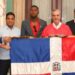 Presidente Abinader entrega la bandera dominicana a los Leones del Escogido para la Serie del Caribe 2026