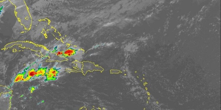 Débil vaguada prefrontal provocará algunas lluvias pasajeras