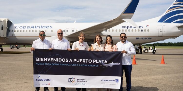 Copa Airlines inicia operaciones hacia y desde Puerto Plata y Santiago, en República Dominicana