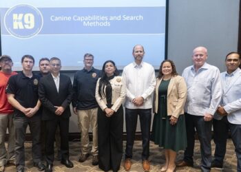 FBI orienta sobre despliegue de unidades caninas a personal del Ministerio Público y la Policía