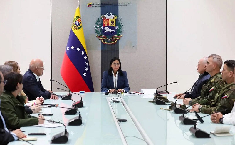 Vicepresidenta de Venezuela: «aquí hay un solo presidente, y se llama Nicolás Maduro»