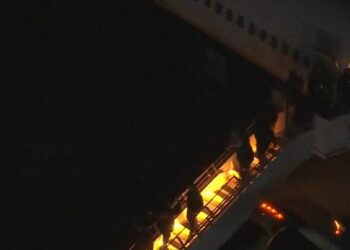 PRIMERAS IMÁGENES de Maduro tras aterrizar en Nueva York