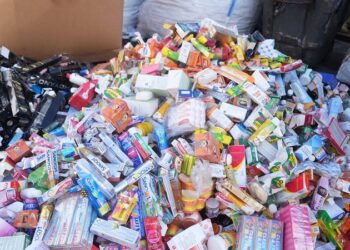 Gobierno destruye más de 24 millones de productos ilegales