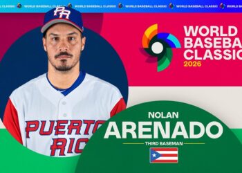 Arenado jugará con Puerto Rico en el Clásico Mundial de Béisbol