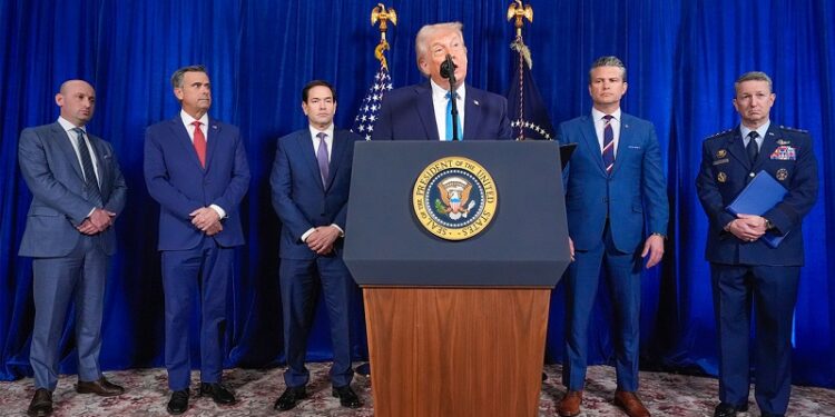 Trump sobre Venezuela: Vamos a dirigir el país hasta que podamos hacer una transición segura