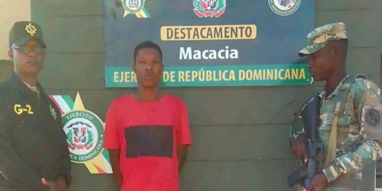 Ejército apresa a haitiano por presunta vinculación a crímenes en Haití