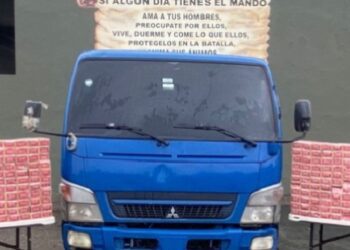 Ejército ocupa camión con 150,000 cigarrillos en Montecristi