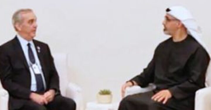 Presidente Abinader se reúne con el príncipe heredero de Abu Dhabi y concluye agenda en Emiratos Árabes Unidos