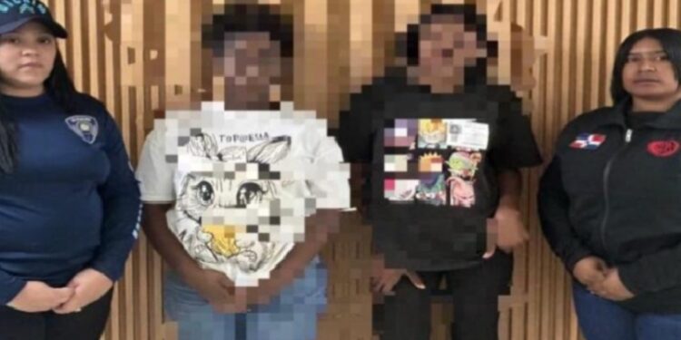 Policía Nacional rescata a dos menores tras denuncia de desaparición en Santo Domingo