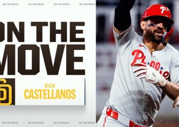 Tras su salida de los Filis, Castellanos llega a un acuerdo con los Padres (fuente)