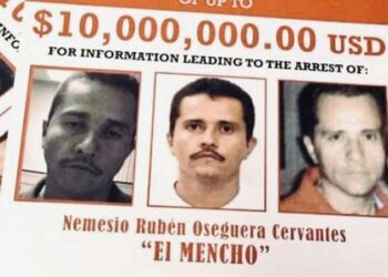 Confirman la muerte del Mencho, líder del Cártel Jalisco Nueva Generación