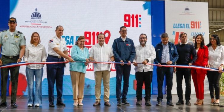 Gobierno pone en funcionamiento el Sistema 9-1-1 en Constanza y Jima Abajo