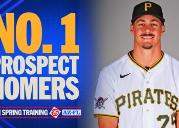 El prospecto Nro. 1 de MLB maravilla sacando DOS pelotas del parque