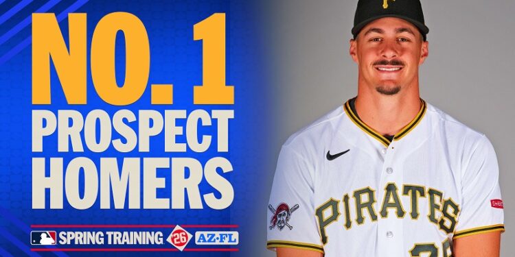 El prospecto Nro. 1 de MLB maravilla sacando DOS pelotas del parque