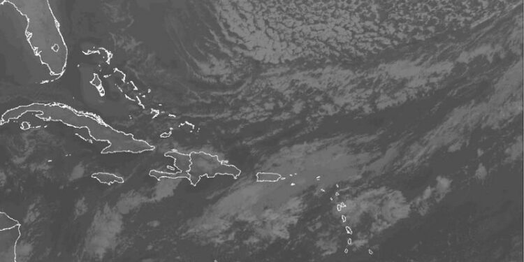 Lluvias débiles desde tempranas horas de la mañana