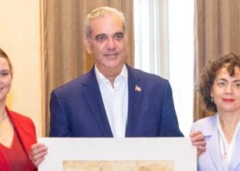 Presidente Abinader recibe a la presidenta del Gobierno de las Islas Baleares