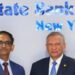 Leonardo Aguilera realiza visita al State Bank of India en Nueva York para fortalecer relaciones internacionales