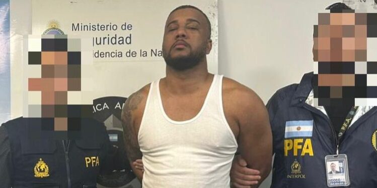 Capturan en Argentina a fugitivo dominicano requerido por homicidio