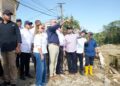 Presidente Abinader visita zonas impactadas por inundaciones en Gaspar Hernández