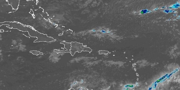 Viento moderado genera aguaceros dispersos