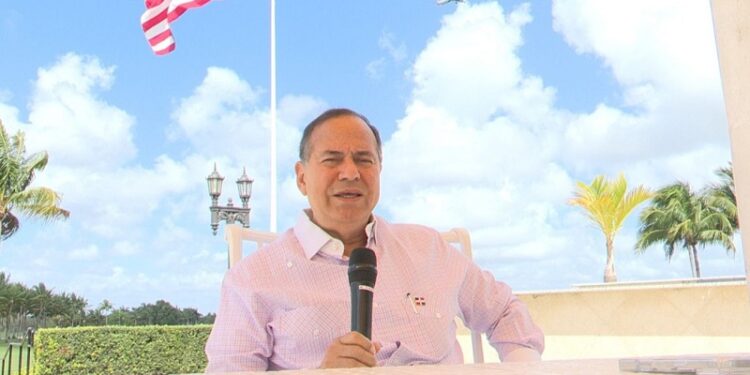 Alberto Caminero informa agenda del presidente Abinader en cumbre convocada por Donald Trump