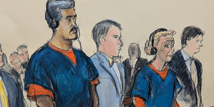 Maduro comparece en la segunda audiencia de su juicio en EE.UU.