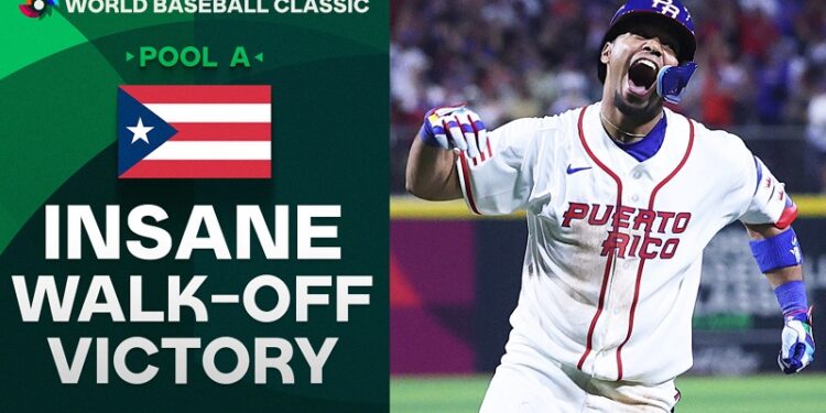 Jonrón de oro de Hernáiz corona remontada de Puerto Rico ante Panamá