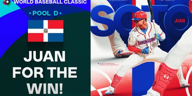 HR de Soto sella con estilo victoria de R.D. por nocaut sobre Países Bajos