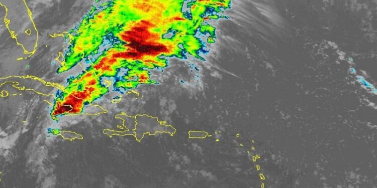 Vaguada provocará aguaceros con tronada en el interior