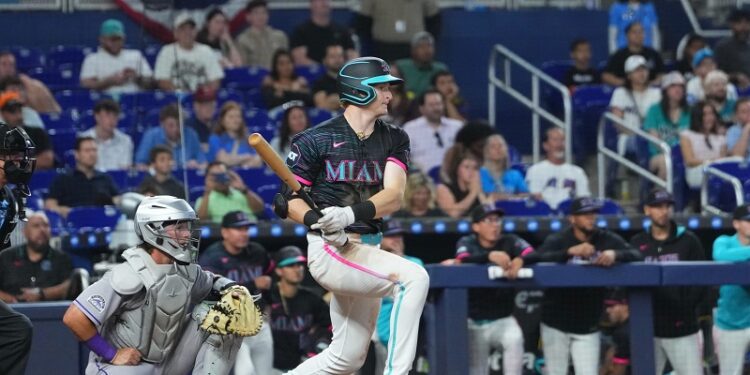 Eury Pérez empata récord personal de siete innings en triunfo de Marlins vs. Rockies