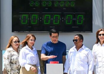 Ministro Collado deja iniciada obra en la playa de Punta Rucia, Puerto Plata.