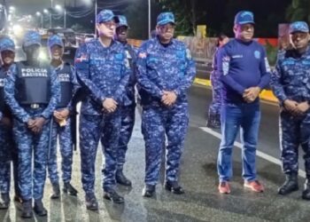 Policía Nacional refuerza seguridad en el Gran Santo Domingo tras cierre de operativo Semana Santa