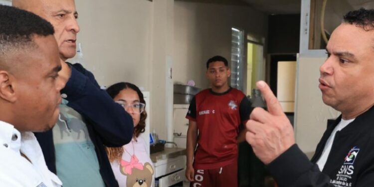 SNS interviene Hospital de Monte Llanos en Puerto Plata tras inundaciones