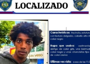 La Policía Nacional localiza en Miches a joven reportado como desaparecido en Santo Domingo 