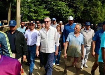 Abinader visitará este sábado zonas afectadas por lluvias