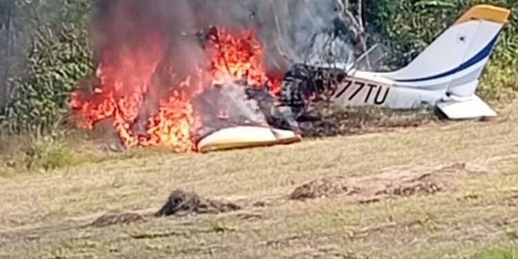 Investigan accidente de una avioneta en Dajabón