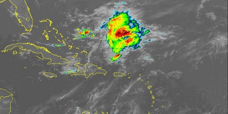 El INDOMET pronostica aguaceros con tormentas eléctricas en la tarde