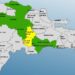 Dos provincias en alerta Amarilla y 9 y el Distrito Nacional en Verde