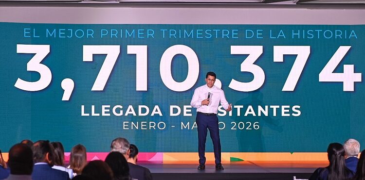 República Dominicana recibió más 3,7 millones de visitantes en primer trimestre